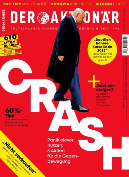 Der Aktionar – 11 April 2025 Cover