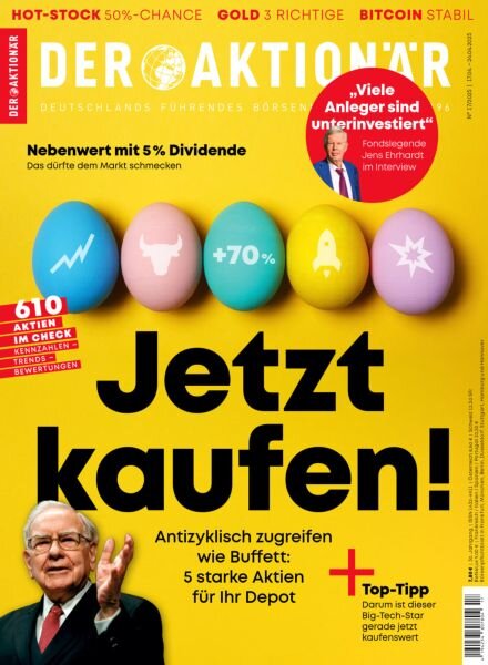 Der Aktionar – 18 April 2025 Cover