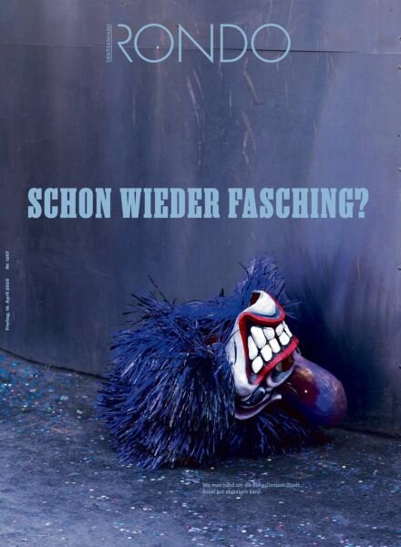Der Standard Rondo – 18 April 2025 Cover