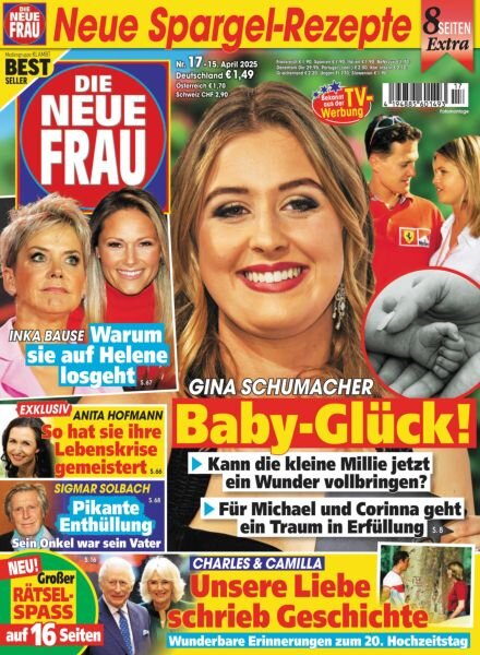 Die Neue Frau – 15 April 2025 Cover