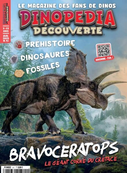 Dinopedia Decouverte – Avril 2025 Cover