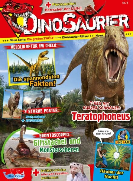 Dinosaurier – April 2025 Cover