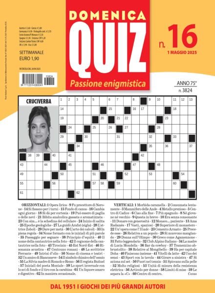 Domenica Quiz – 1 Maggio 2025 Cover