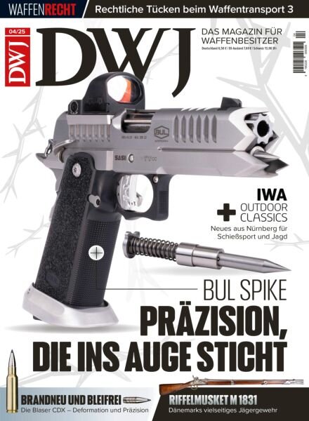 DWJ – April 2025 Cover
