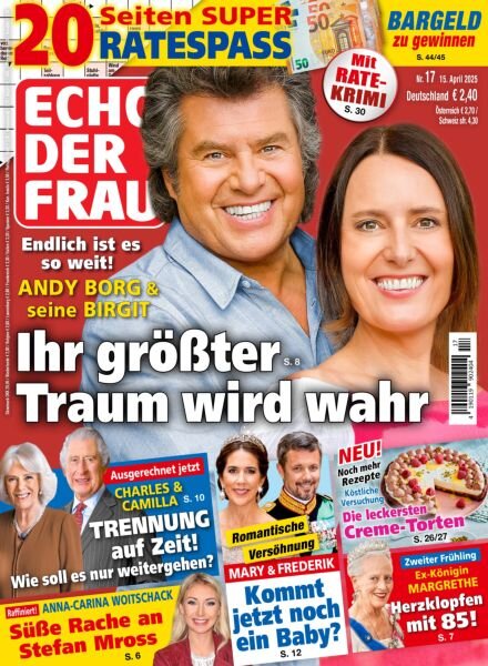 Echo der Frau – 15 April 2025 Cover