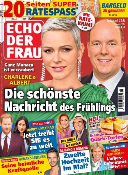 Echo der Frau – 23 April 2025 Cover