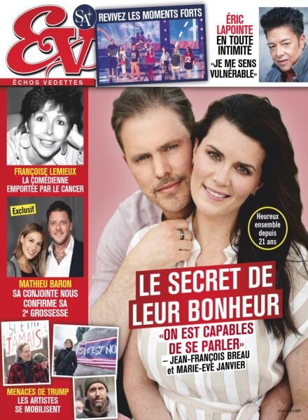 echos Vedettes – 12 Avril 2025 Cover