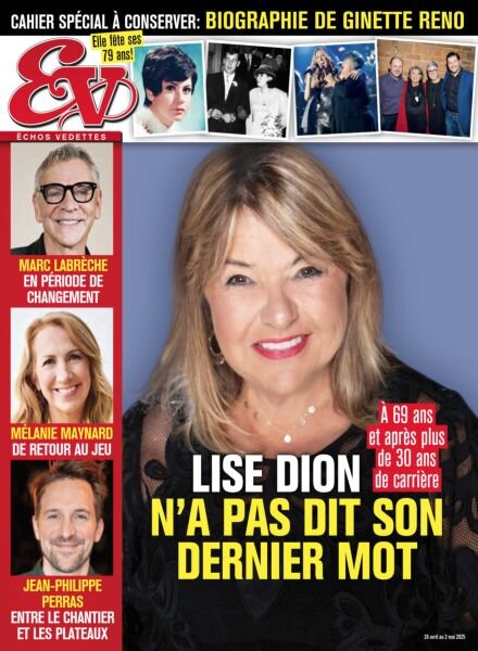 echos Vedettes – 26 Avril 2025 Cover