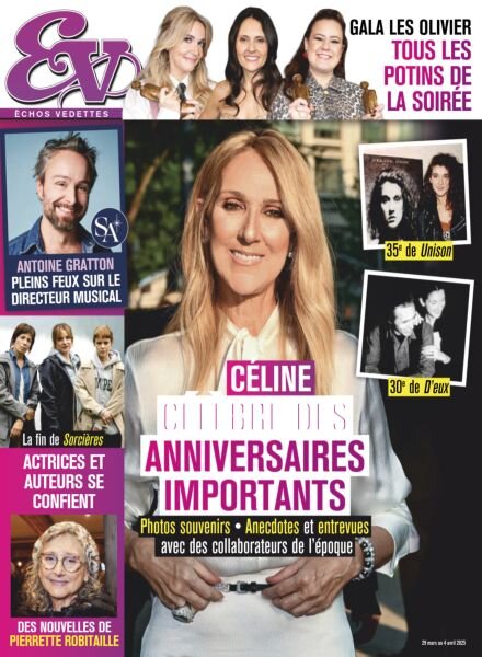echos Vedettes – 29 Mars 2025 Cover