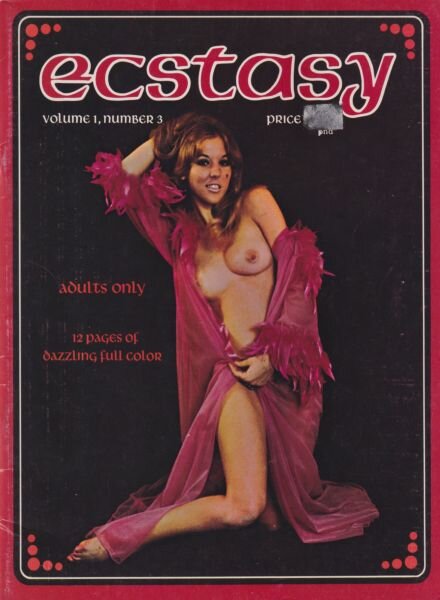 Ecstasy – Volume 1 Number 3 July-August 1969 Cover