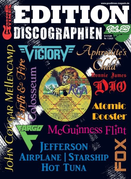Edition Discographien – 30 Marz 2025 Cover