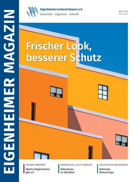 Eigenheimer Magazin – April 2025 Cover