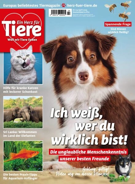 Ein Herz fur Tiere – April 2025 Cover