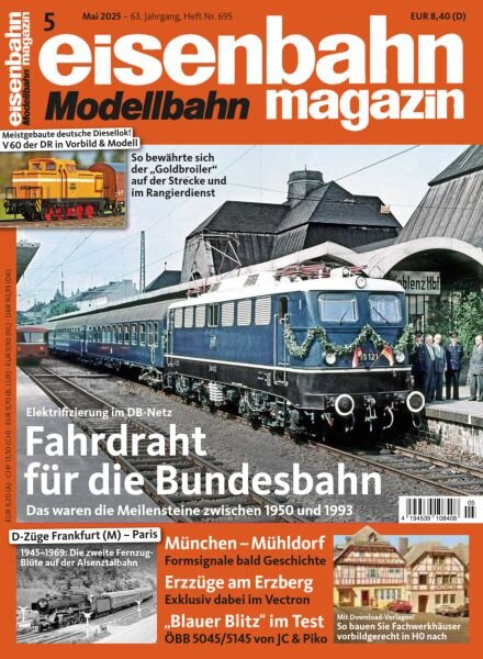 Eisenbahn Magazin – Mai 2025 Cover