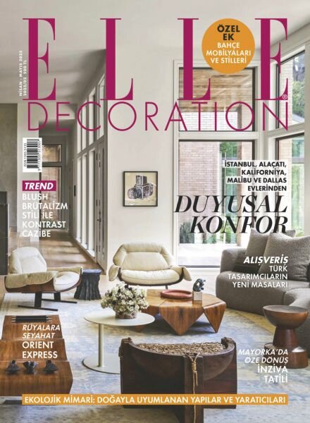 Elle Decoration Turkiye – Mart 2025 Cover