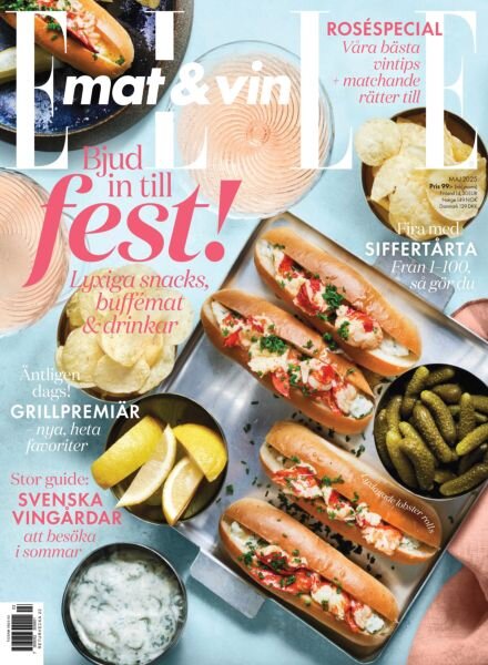 Elle Mat & Vin – April 2025 Cover