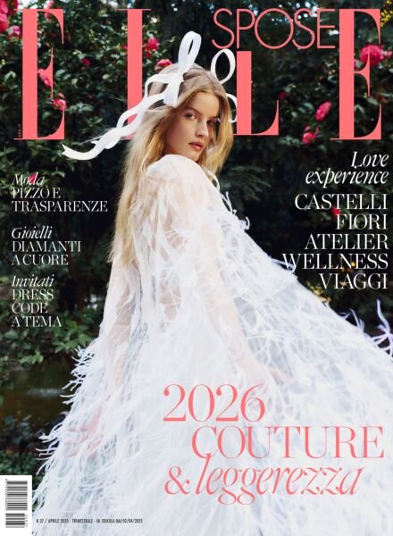 Elle Spose Italia – Aprile 2025 Cover