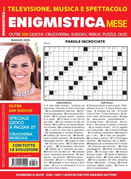 Enigmistica Mese – Maggio 2025 Cover