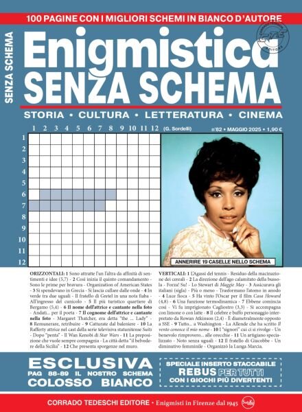 Enigmistica Senza Schema – Maggio 2025 Cover