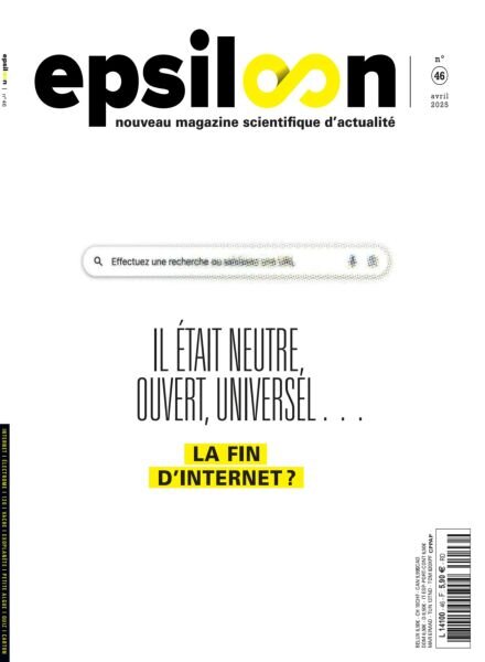 Epsiloon – Avril 2025 Cover