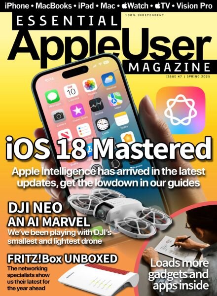 Essential AppleUser Magazine – Spring 2025 Cover