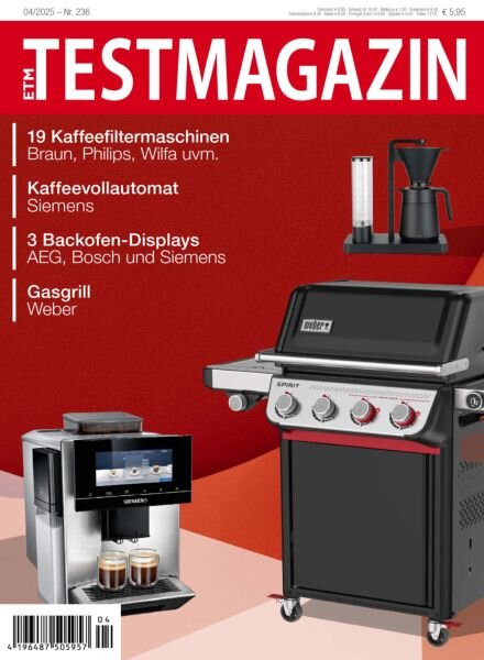 ETM Testmagazin – April 2025 Cover