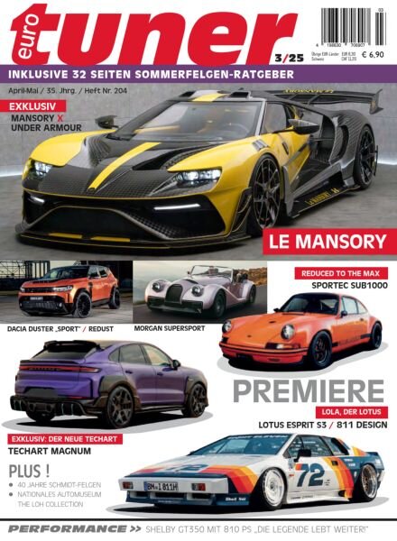 Eurotuner – April-Mai 2025 Cover