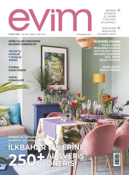 Evim – 31 Mart 2025 Cover
