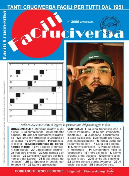 Facili Cruciverba – Aprile 2025 Cover