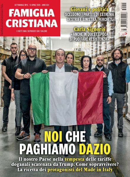 Famiglia Cristiana – 13 Aprile 2025 Cover