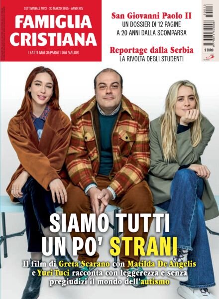 Famiglia Cristiana – 30 Marzo 2025 Cover