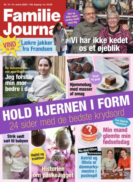 Familie Journal – 31 Marts 2025 Cover