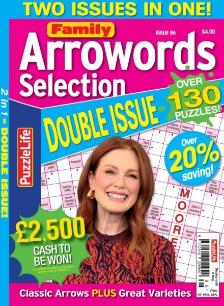 Family Arrowords Selection – March 2025 Cover