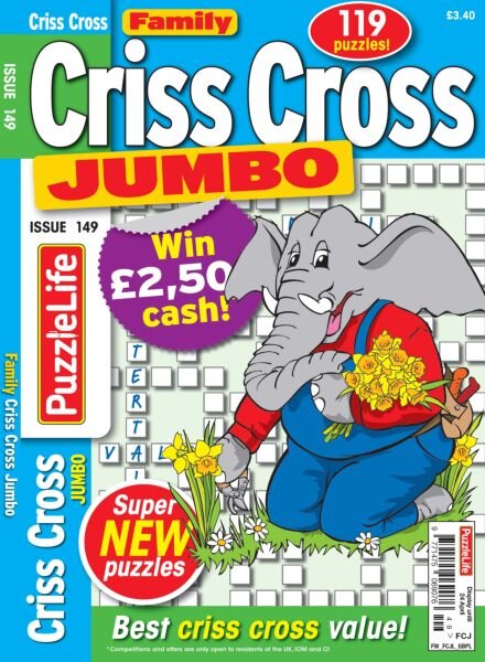 Family Criss Cross Jumbo – March 2025 Cover