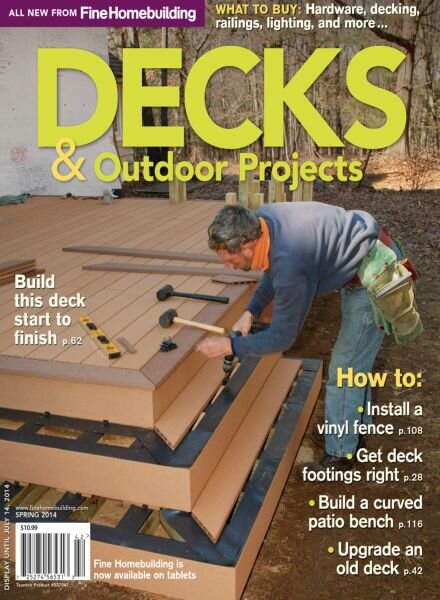 Fine Homebuilding – Decks & Outdoor Projects 2014 Cover