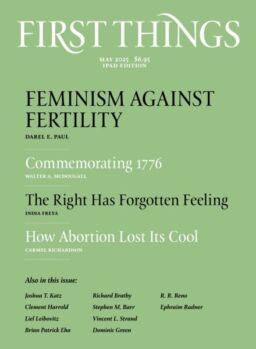 First Things – May 2025