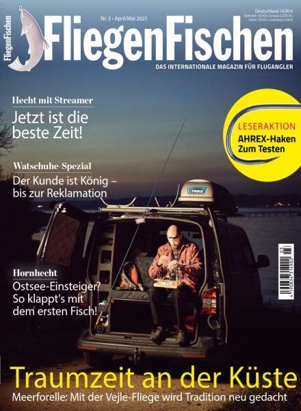 FliegenFischen – April-Mai 2025 Cover