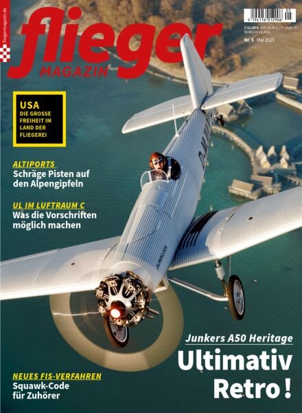 Fliegermagazin – Mai 2025 Cover