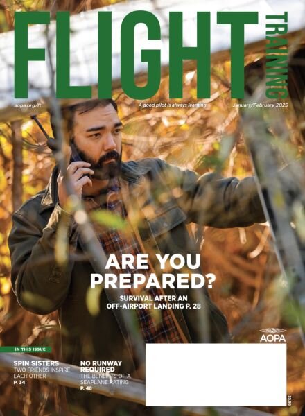 Flight Training – January-February 2025 Cover