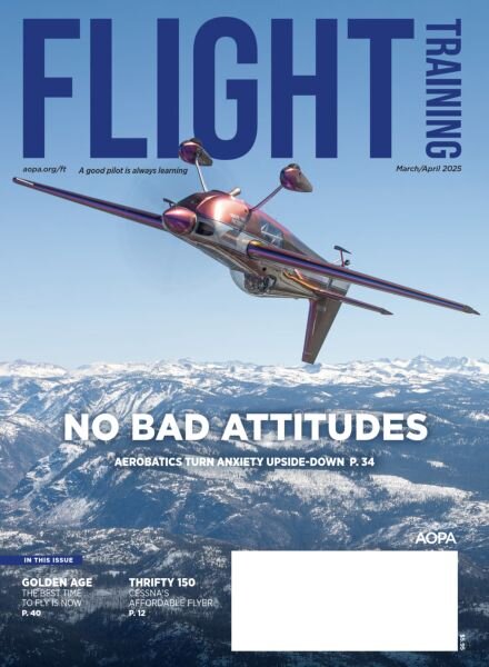 Flight Training – March-April 2025 Cover