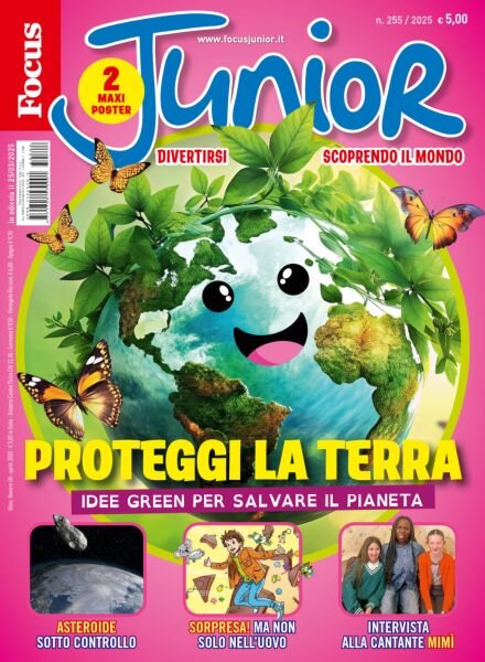 Focus Junior – Aprile 2025 Cover