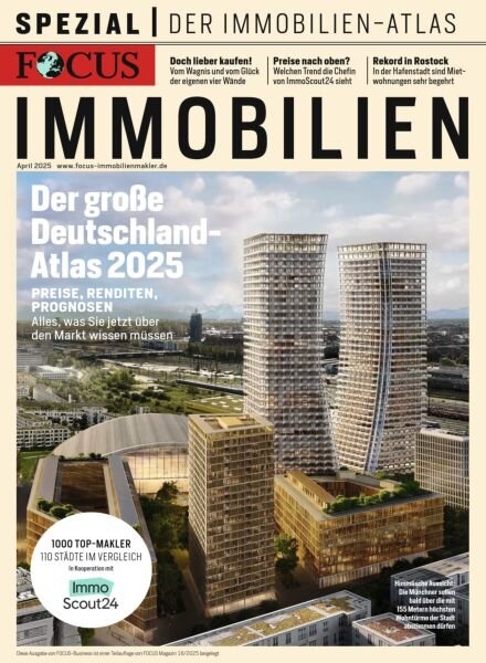 Focus Spezial – Immobilien 2025 Cover
