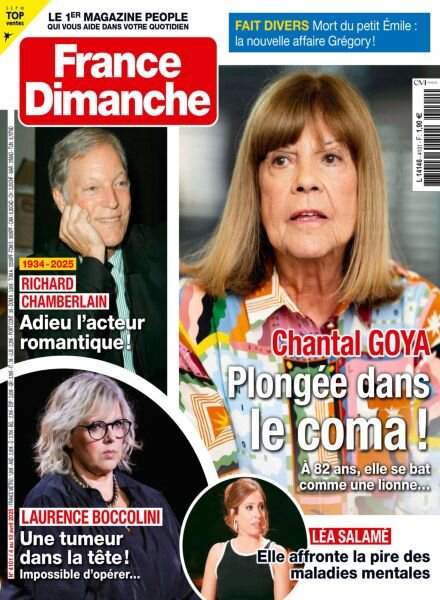 France Dimanche – 4 Avril 2025 Cover