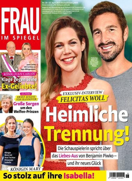Frau im Spiegel – 23 April 2025 Cover