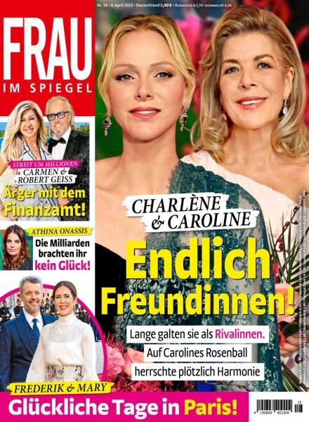 Frau im Spiegel – 9 April 2025 Cover