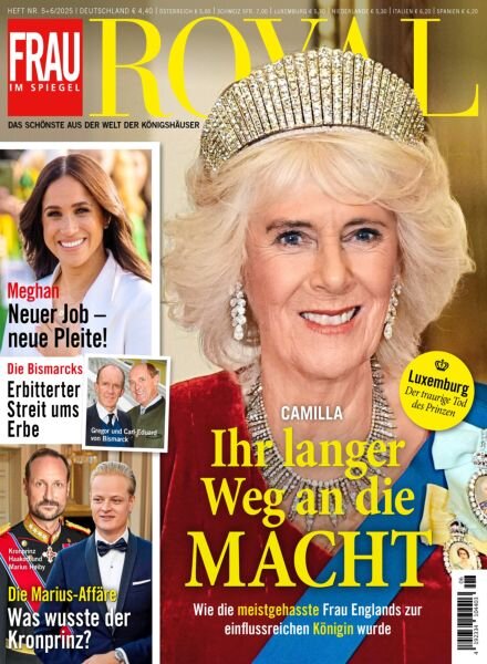 Frau im Spiegel Royal – 1 April 2025 Cover