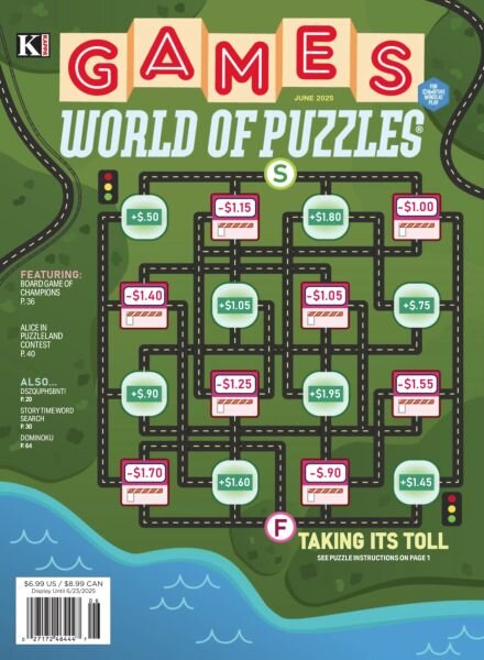 Games World of Puzzles – June 2025 Cover