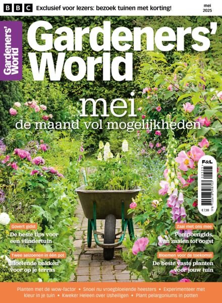Gardeners’ World Netherlands – Mei 2025 Cover