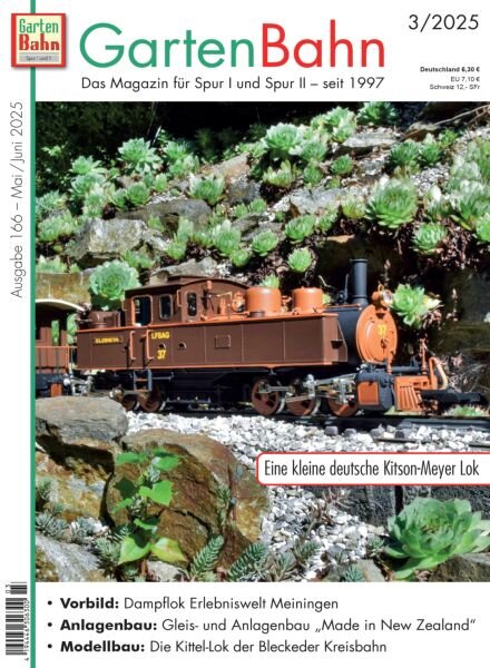 GartenBahn – Mai-Juni 2025 Cover