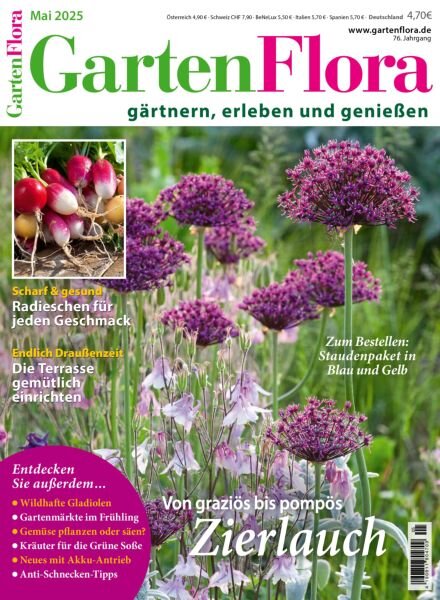 GartenFlora – Mai 2025 Cover